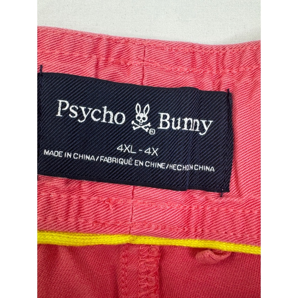 Psycho Bunny Mens Pink Lyocell Viscose Blend Casual Shorts 4XL
